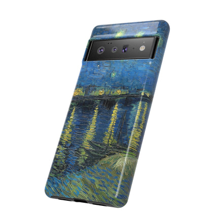 Starry Night Over the Rhone by Vincent Van Gogh Phone Cases