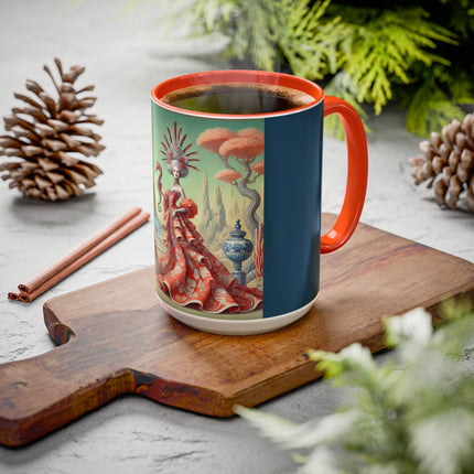 The Seahorse Court Colorful Mugs (11oz, 15oz)