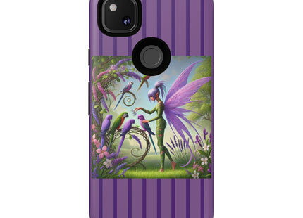 Lavender-Winged Fairy Phone Cases