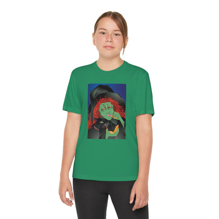Mirror, Mirror A Witch's Touch Youth Competitor Tee