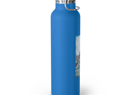 Playful Waves and Fashion Follies Copper Vacuum Insulated Bottle, 22oz