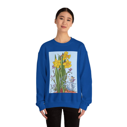 Daffodil Fairy Unisex Heavy Blend™ Crewneck Sweatshirt