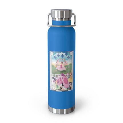 Graceful Enchantment Copper Vacuum Insulated Bottle, 22oz