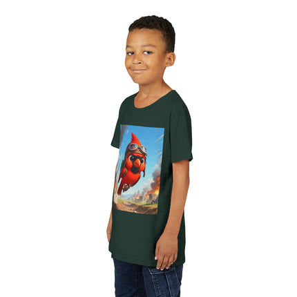 Cardinal Dive Bomber Youth Short Sleeve Tee