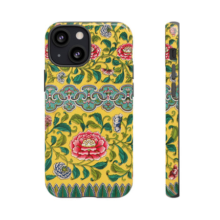 Chinese Floral Illustration by Owen Jones Phone Cases