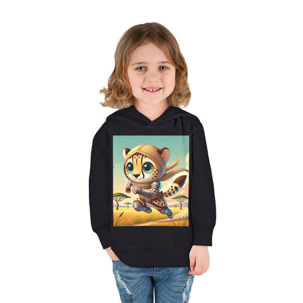 Swift Cheetah Toddler Pullover Fleece Hoodie