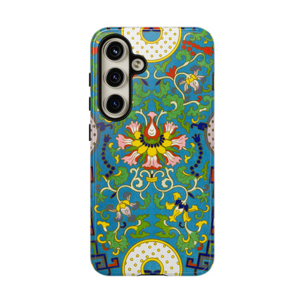 Chinese Floral Illustration by Owen Jones Phone Cases