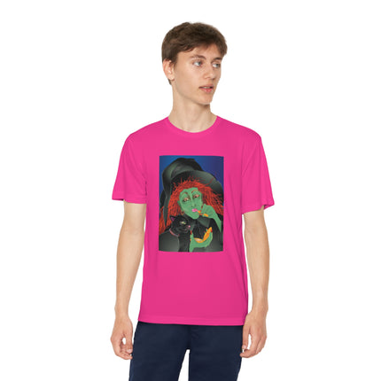 Mirror, Mirror A Witch's Touch Youth Competitor Tee