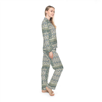 Arabesques by Émile Prisse d'Avennes Women’s Satin Pajamas