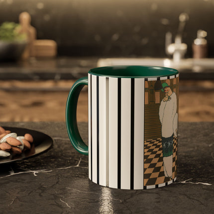 Les Hermines by Georges Lepape Colorful Mugs (11oz, 15oz)
