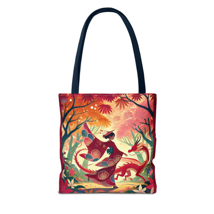 The Dragon Fairy’s Dance Tote Bag – Enchanted Grace & Spring Magic