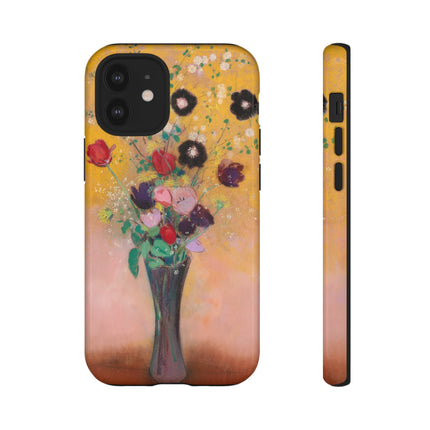 Vase of Flowers by Odilon Redon Phone Cases