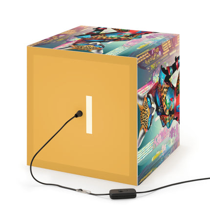 Cyber Cat Glamour Light Cube Lamp