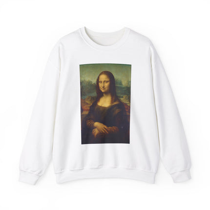 Mona Lisa by Leonardo da Vinci Unisex Heavy Blend™ Crewneck Sweatshirt