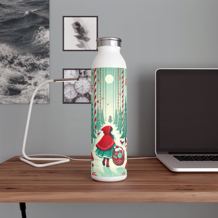 Enchanted Candy Forest Slim Water Bottle