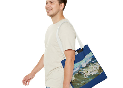 The Wave by Karl Hagemeister Tote Bag (AOP)