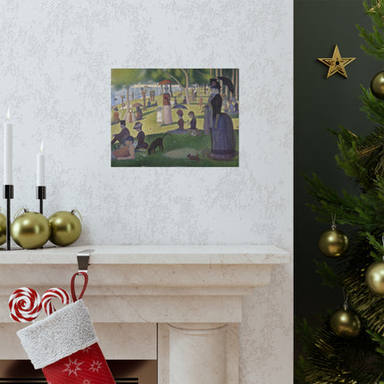 A Sunday on La Grande Jatte by Georges Seurat Matte Horizontal Posters