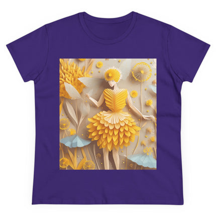 Dandelion Fairy Women's Midweight Cotton Tee
