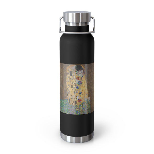 The Kiss by Gustav Klimt Copper Vacuum Insulated Bottle, 22oz