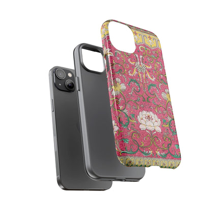 Pink Floral Pattern by Owen Jones Phone Cases