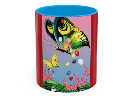 Flight Of Easter Delight Colorful Mugs (11oz, 15oz)