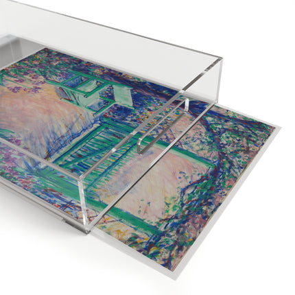 The Artist’s Garden by Theodore Earl Butler Acrylic Serving Tray