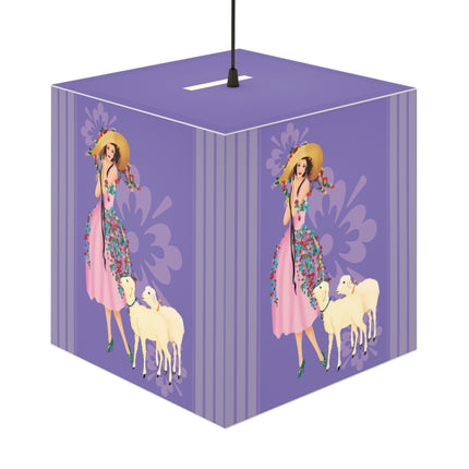 Easter Elegance Light Cube Lamp
