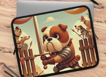 Bulldog Duel Laptop Sleeve