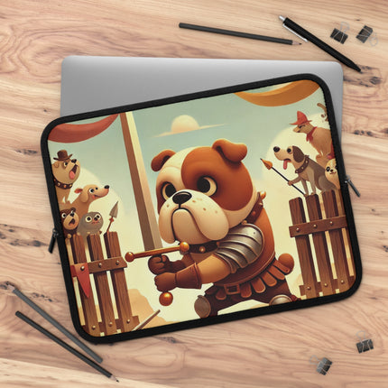 Bulldog Duel Laptop Sleeve
