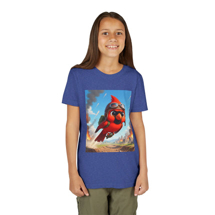 Cardinal Dive Bomber Youth Short Sleeve Tee