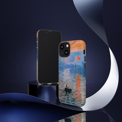 Sunrise by Claude Monet Phone Cases