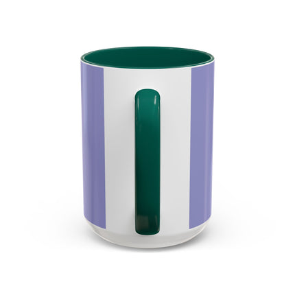 The Lady And The Crimson Birdcage Colorful Mugs – Art Deco Tropical Garden Elegance