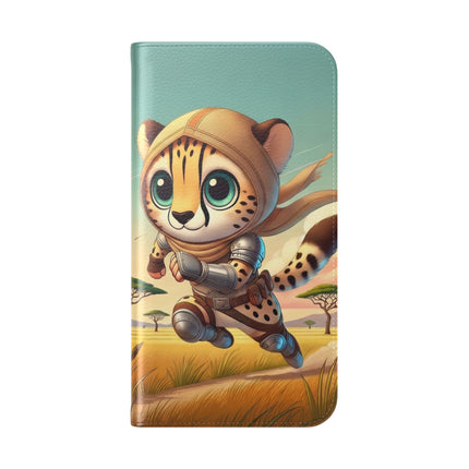 🐆⚡ Swift Cheetah Flip Case – Speed, Freedom & Untamed Adventure