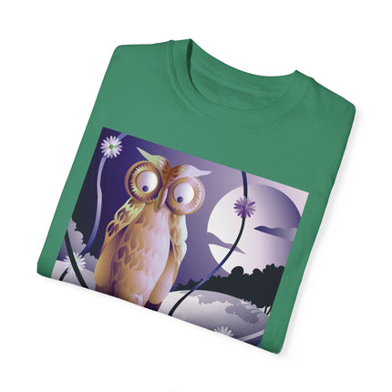 The Startled Pumpkin Unisex Garment-Dyed T-shirt