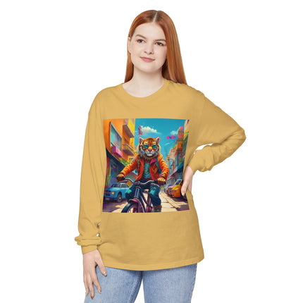 Urban Bike Ride Long Sleeve T-Shirt
