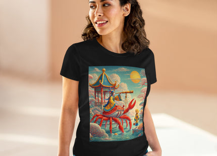 The Celestial Crab Navigator Cotton Tee