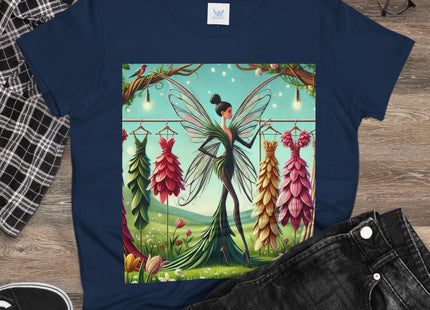A Fairy Choosing Gowns Cotton Tee