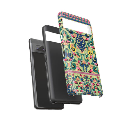 Colorful Flower Pattern by Owen Jones Phone Cases