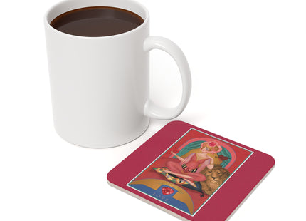 Cancer Zodiac Design – July & Ruby | Cork Back Coaster