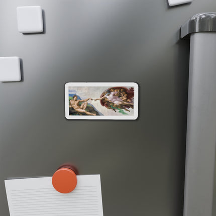 The Creation of Adam by Michelangelo Buonarroti Die-Cut Magnets (5 Sizes)