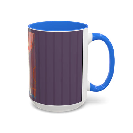 L’Entracte by Georges Lepape Colorful Mugs (11oz, 15oz)