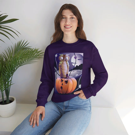 The Startled Pumpkin Unisex Heavy Blend™ Crewneck Sweatshirt