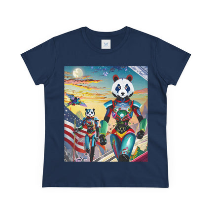 Cyber Punk Robots Cotton Tee