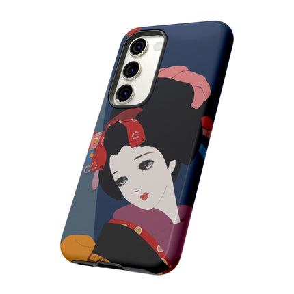 Geisha Portrait Phone Case – Elegant Beauty & Timeless Grace