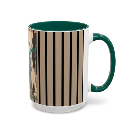 L'Arc Rouge by George Barbier Colorful Mugs (11oz, 15oz)