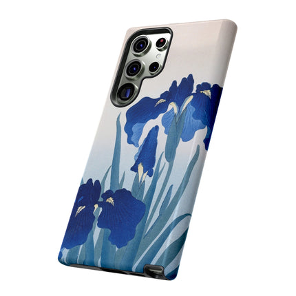 Iris Flowers by Ohara Koson Phone Cases