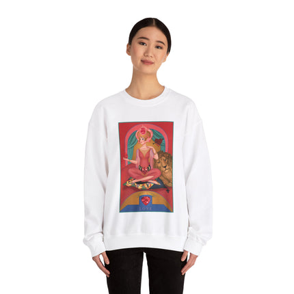 July & Ruby (from the Gem Series) by Sofia Chiostri Heavy Blend™ Crewneck Sweatshirt