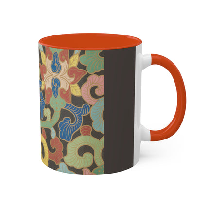 Examples of Chinese Ornament, Pl.12 by Owen Jones Colorful Mugs, 11oz