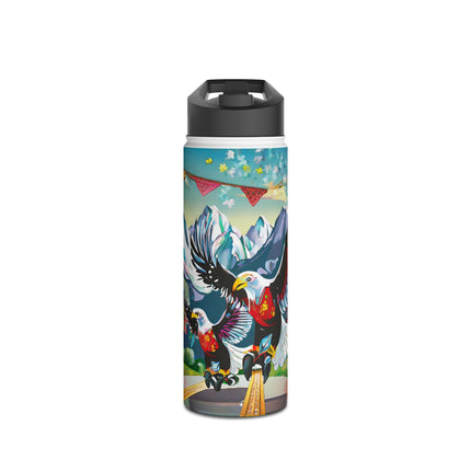 Eagle Skater Stainless Steel Water Bottle