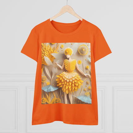 Dandelion Fairy Women's Midweight Cotton Tee